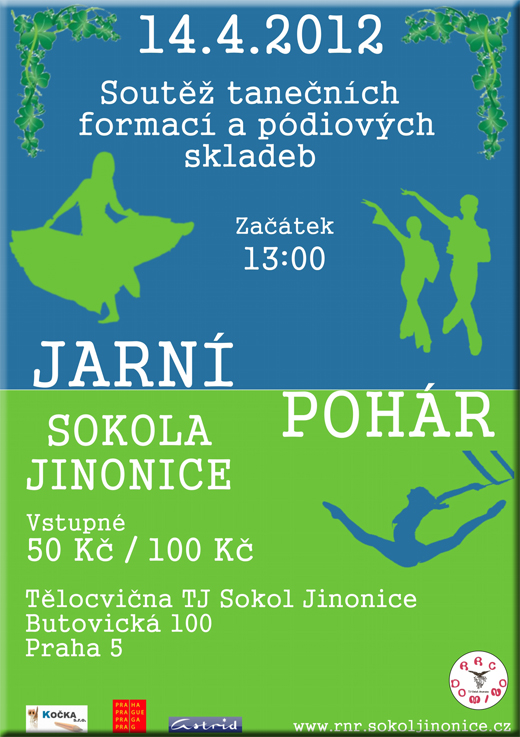 Plakát pro Jarní Pohár Sokola Jinonice