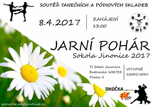 Plakát pro Jarní Pohár Sokola Jinonice