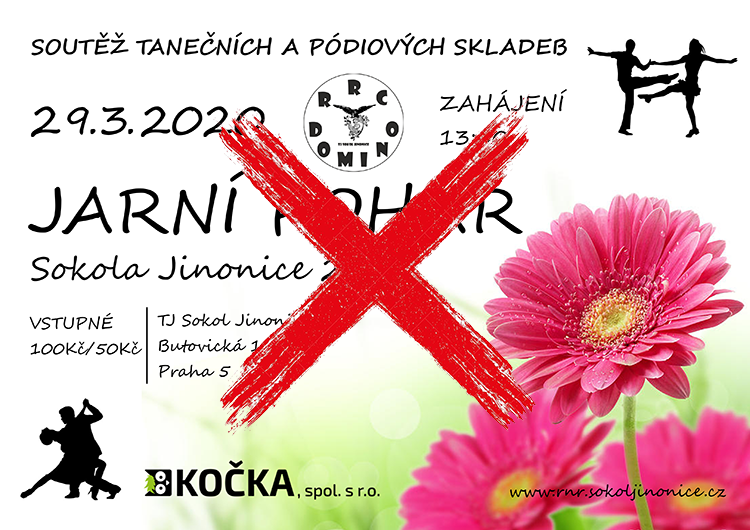 Plakát pro Jarní Pohár Sokola Jinonice